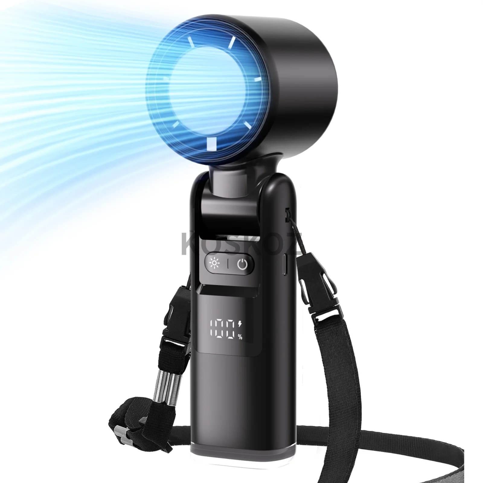 Portable Handheld Turbo Fan With Cooling Plate