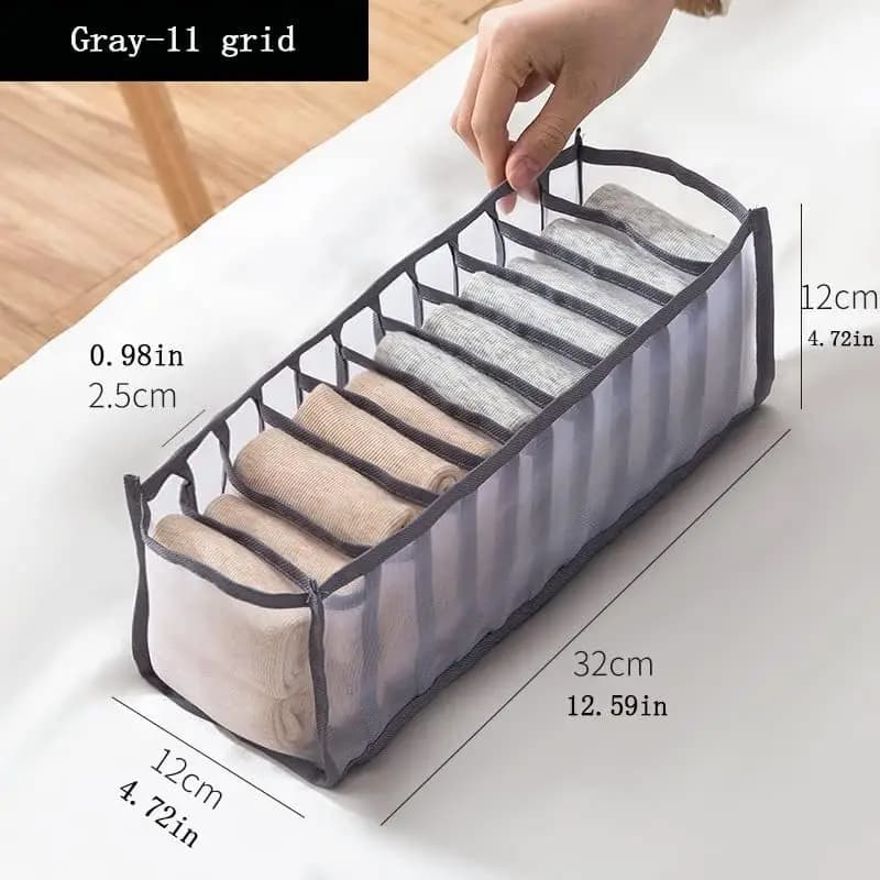 Foldable Closet Organizer Drawer Dividers for Clothes Jeans Underwear Storage Box Space Saving Wardrobe Underwear Accessories