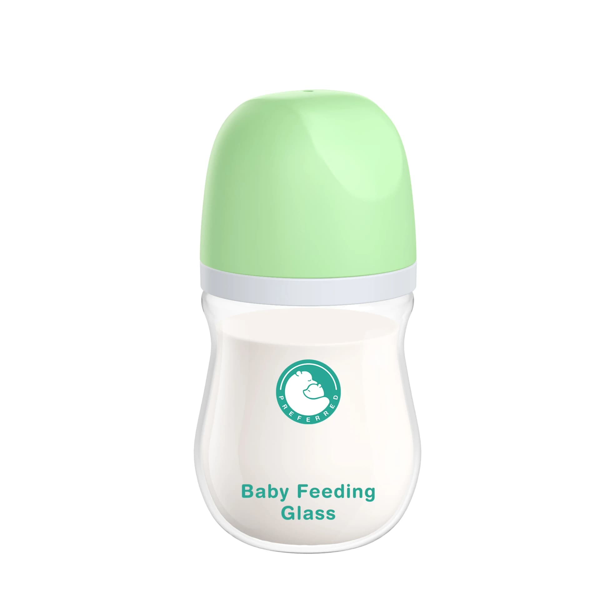 1PCS Newborn Feeding Bottles 90ML/160ML Baby Bottle Glass Bottles Anti-flatulence Milk Feeding Bottles Infant