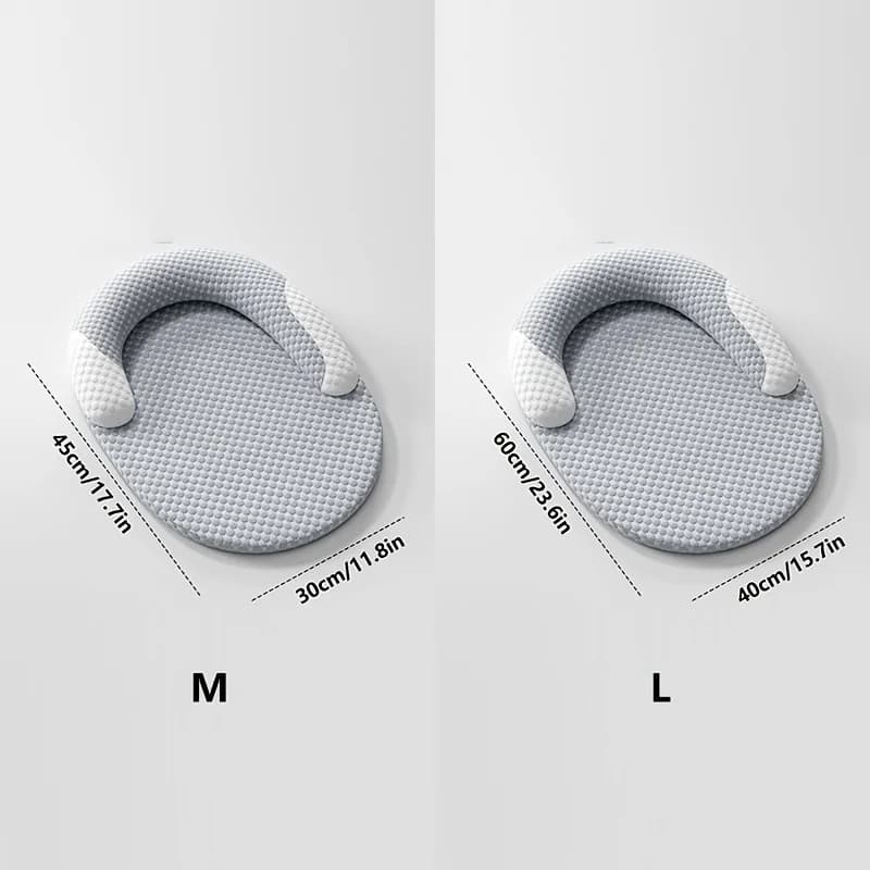Cooling Cat Bed with Neck Support