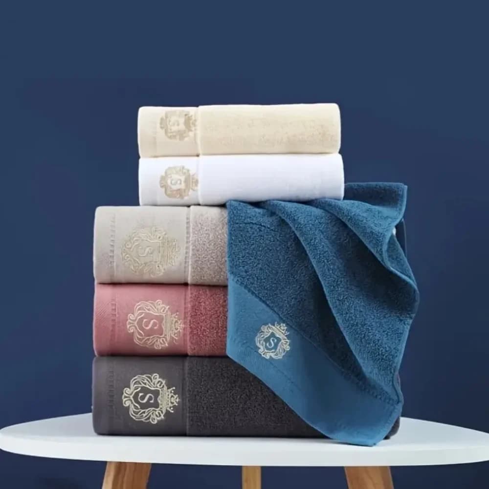 Cotton Bath Towels, Two Sizes