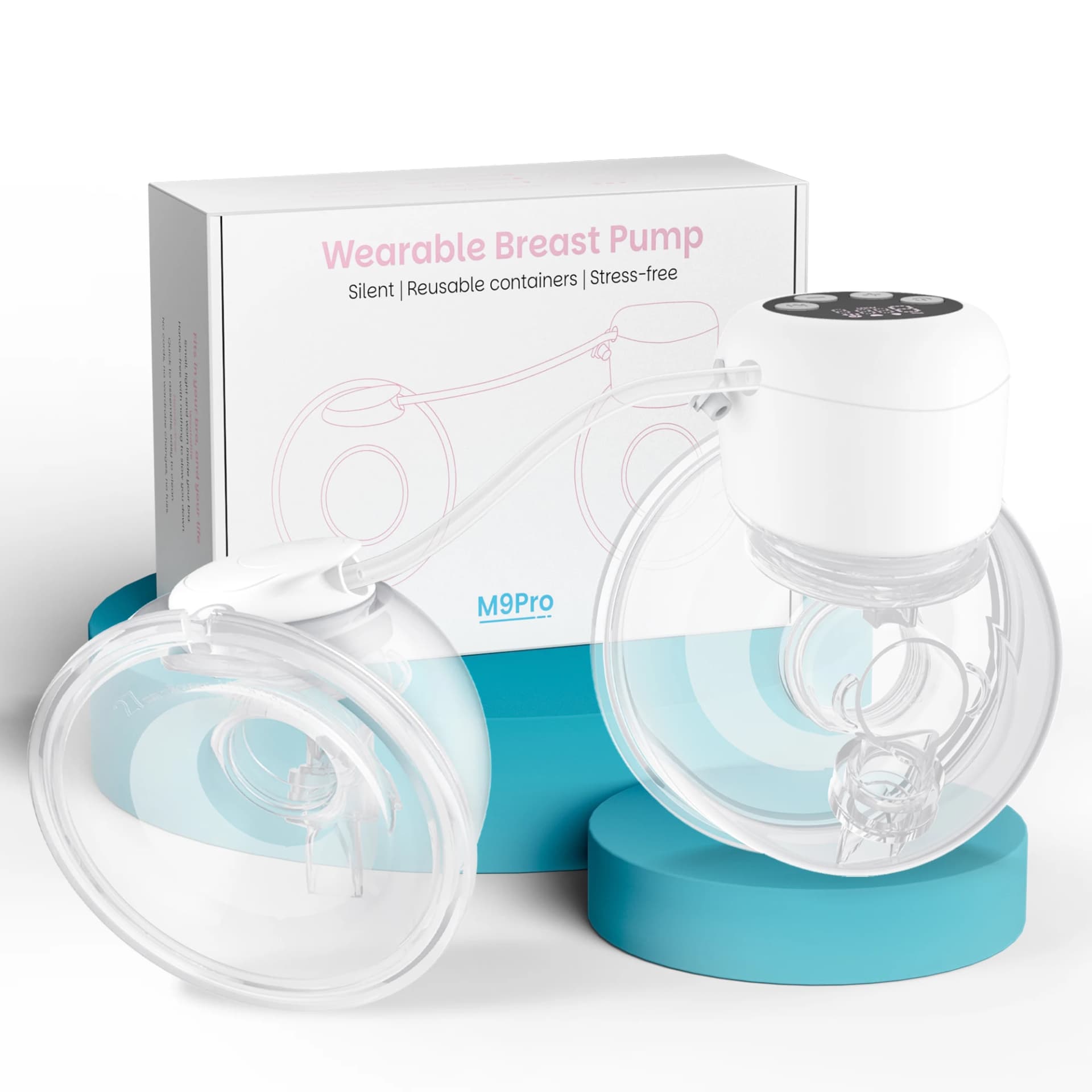 Hands-Free Wearable Breast Pump