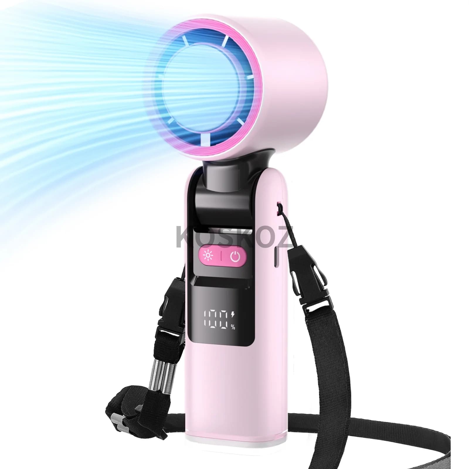Portable Handheld Turbo Fan With Cooling Plate