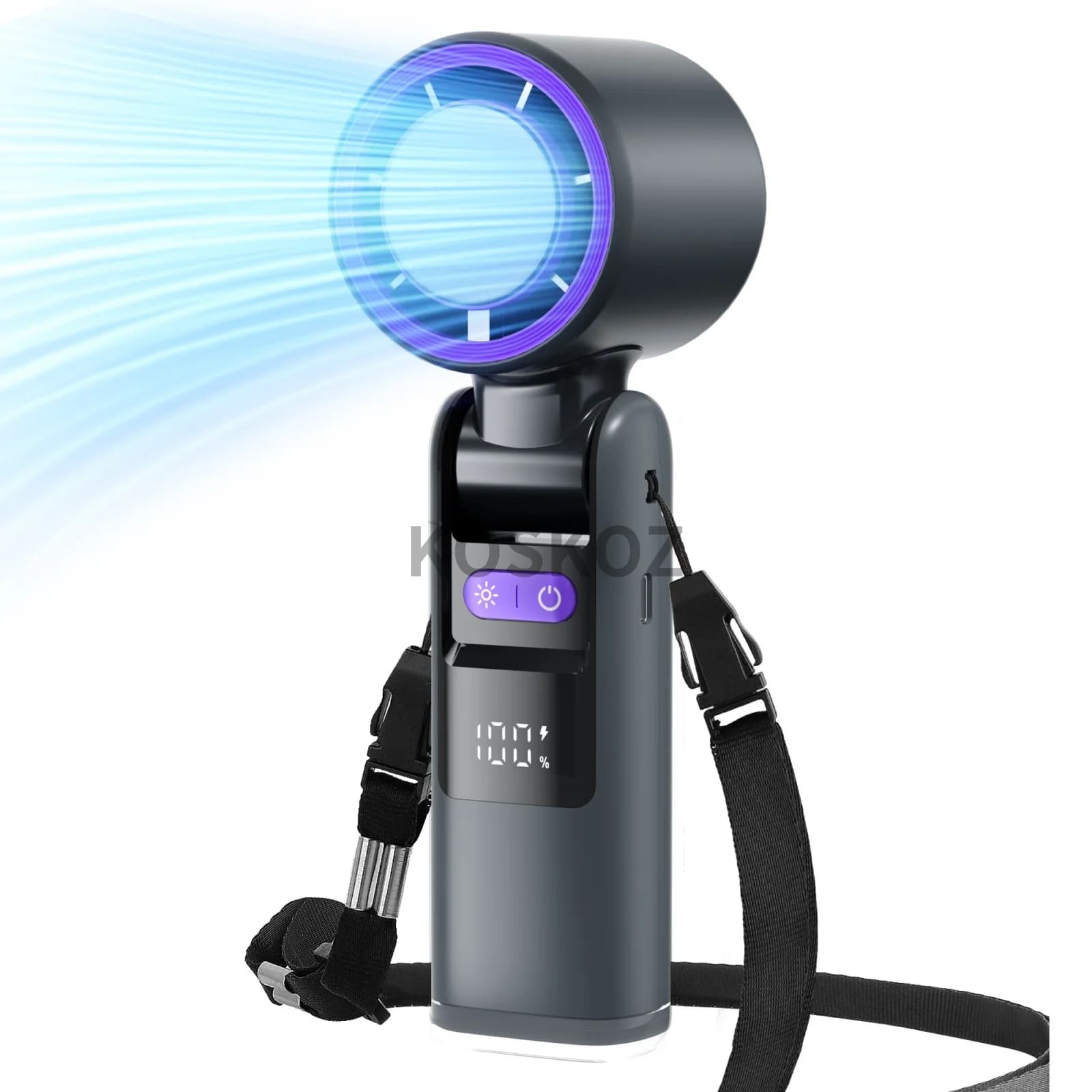 Portable Handheld Turbo Fan With Cooling Plate