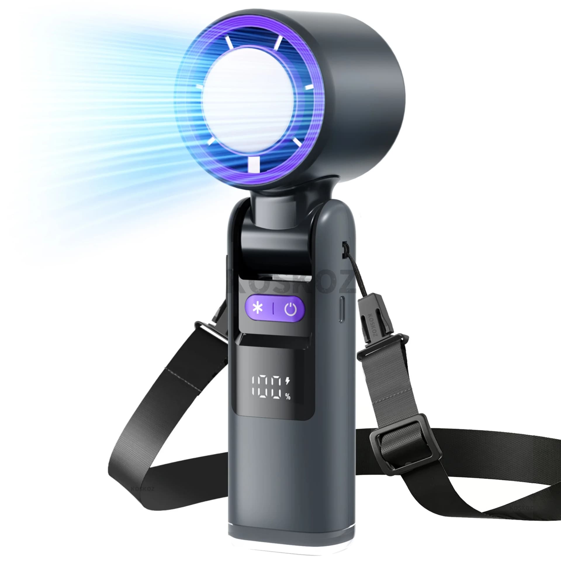 Portable Handheld Turbo Fan With Cooling Plate