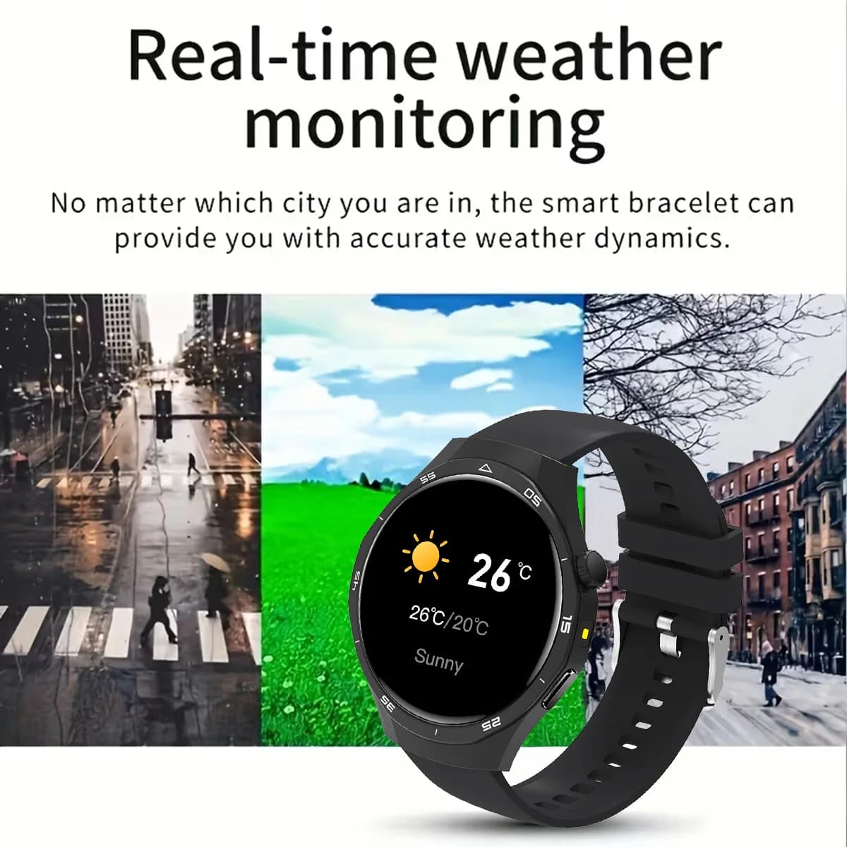 Smart Watch 2026 1.50 inch HD Screen Bluetooth Call Message Reminder Life WaterProof Multi-Sport Mode  Men Women Perfect Gift