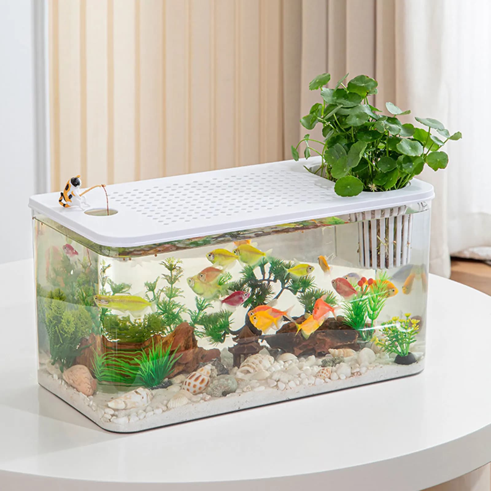 Reptile Terrarium Clear View Breeding Tank Habitat