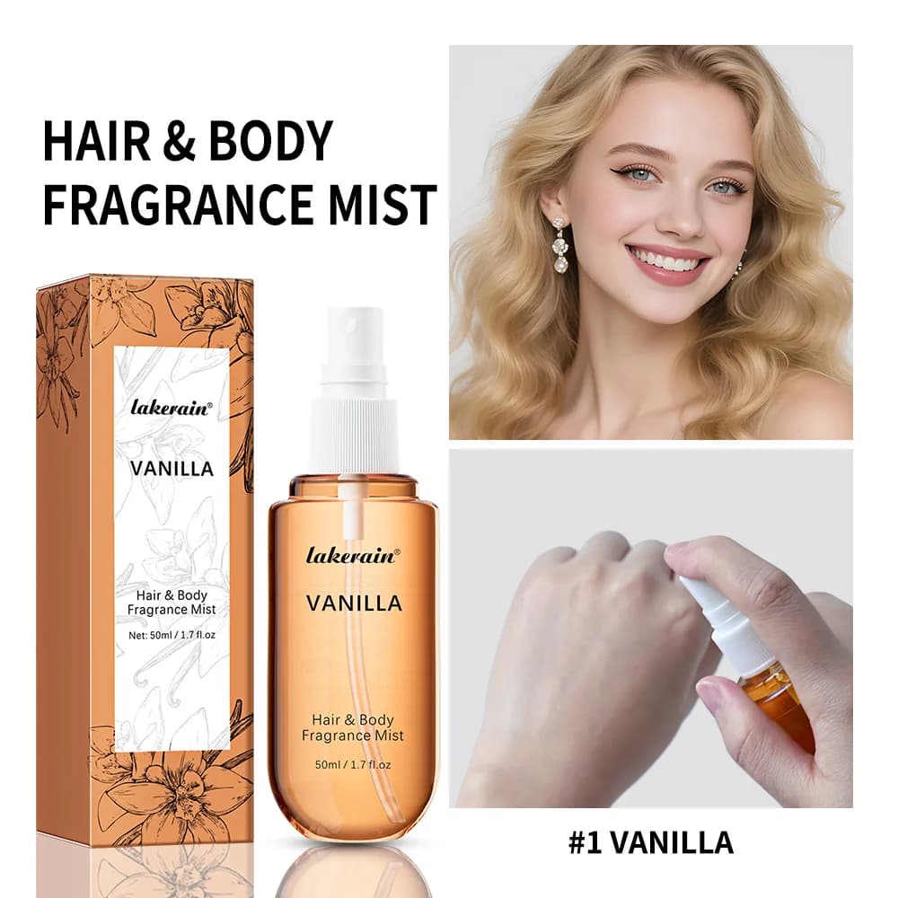 Alcohol-Free Hair and Body Fragrance Mist