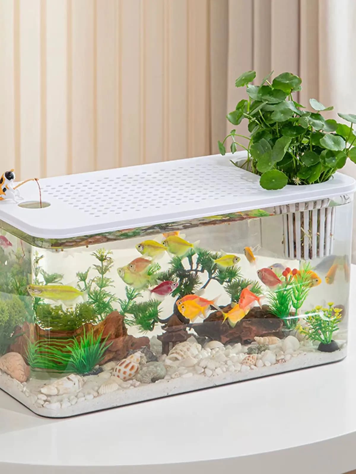 Reptile Terrarium Clear View Breeding Tank Habitat