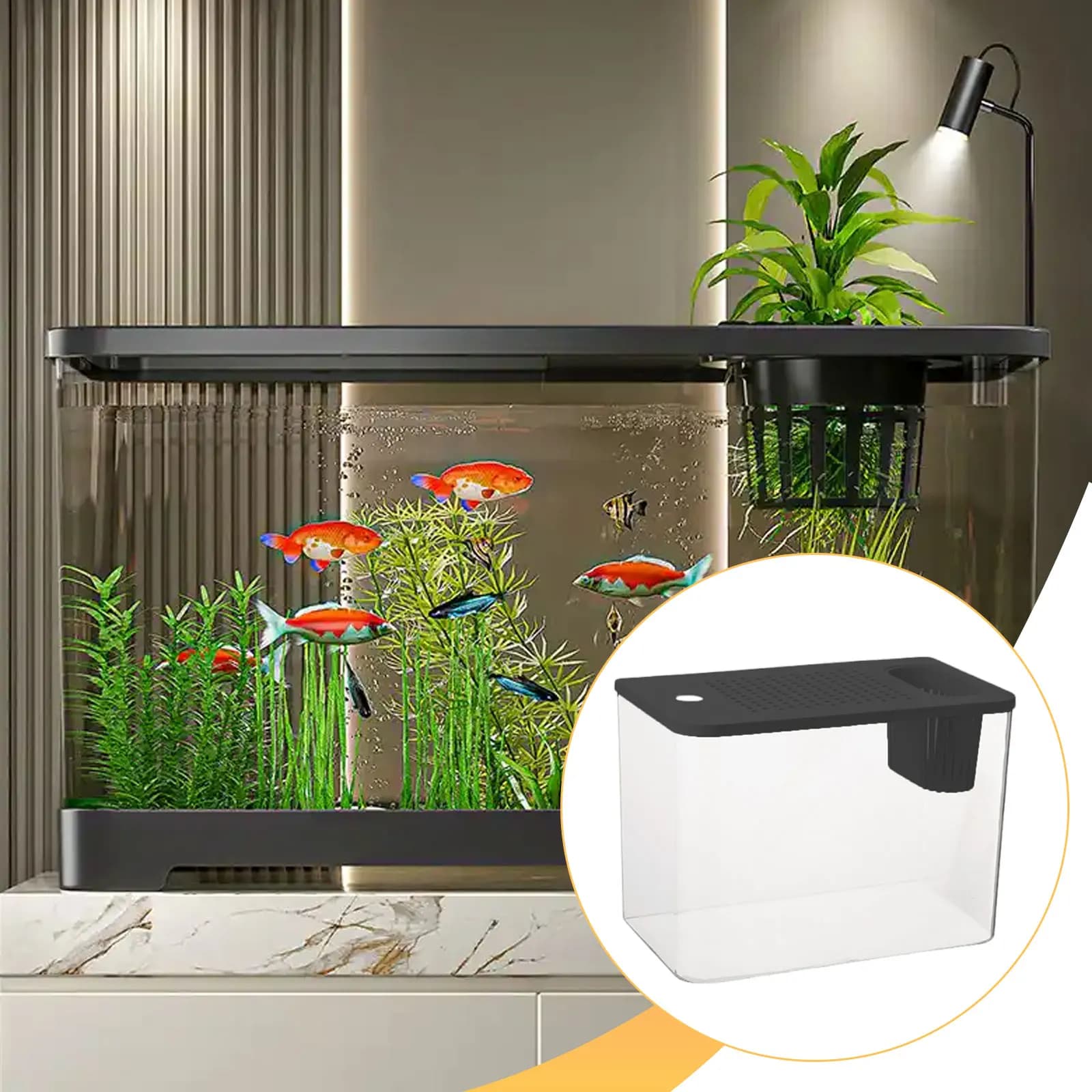 Reptile Terrarium Clear View Breeding Tank Habitat