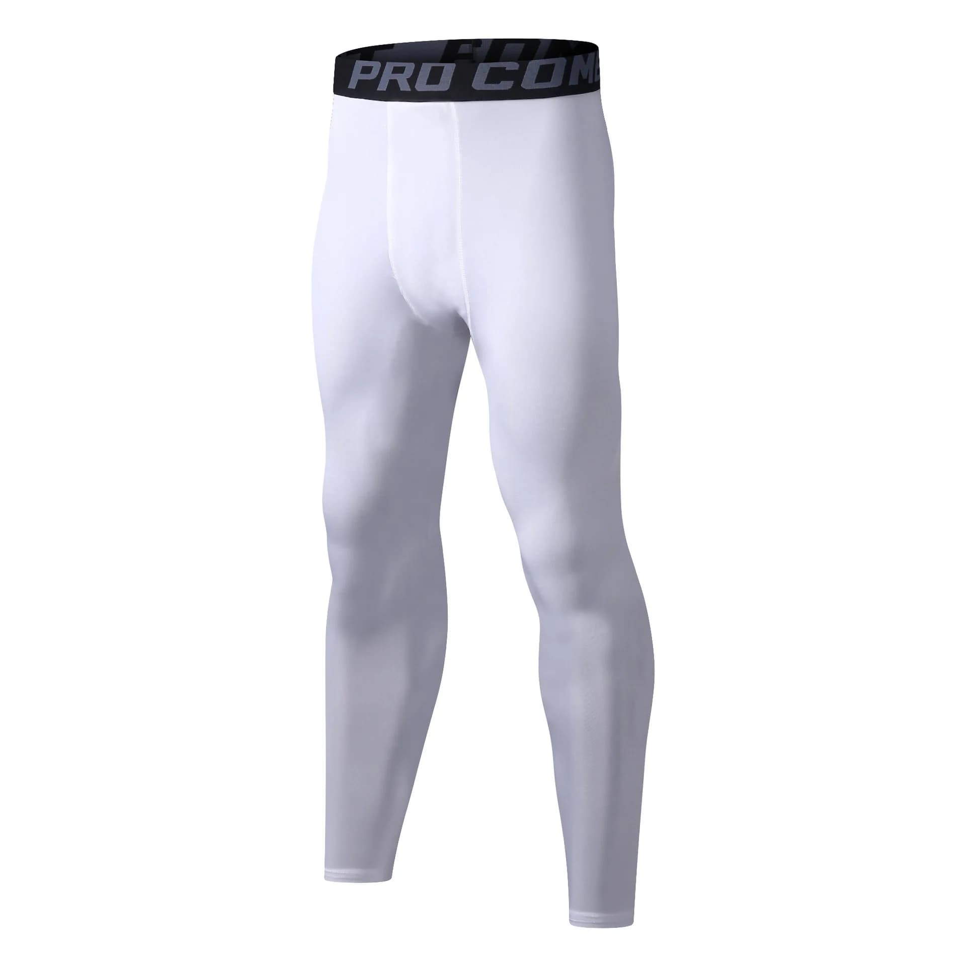 Men's Compression Leggings with Knee Pads