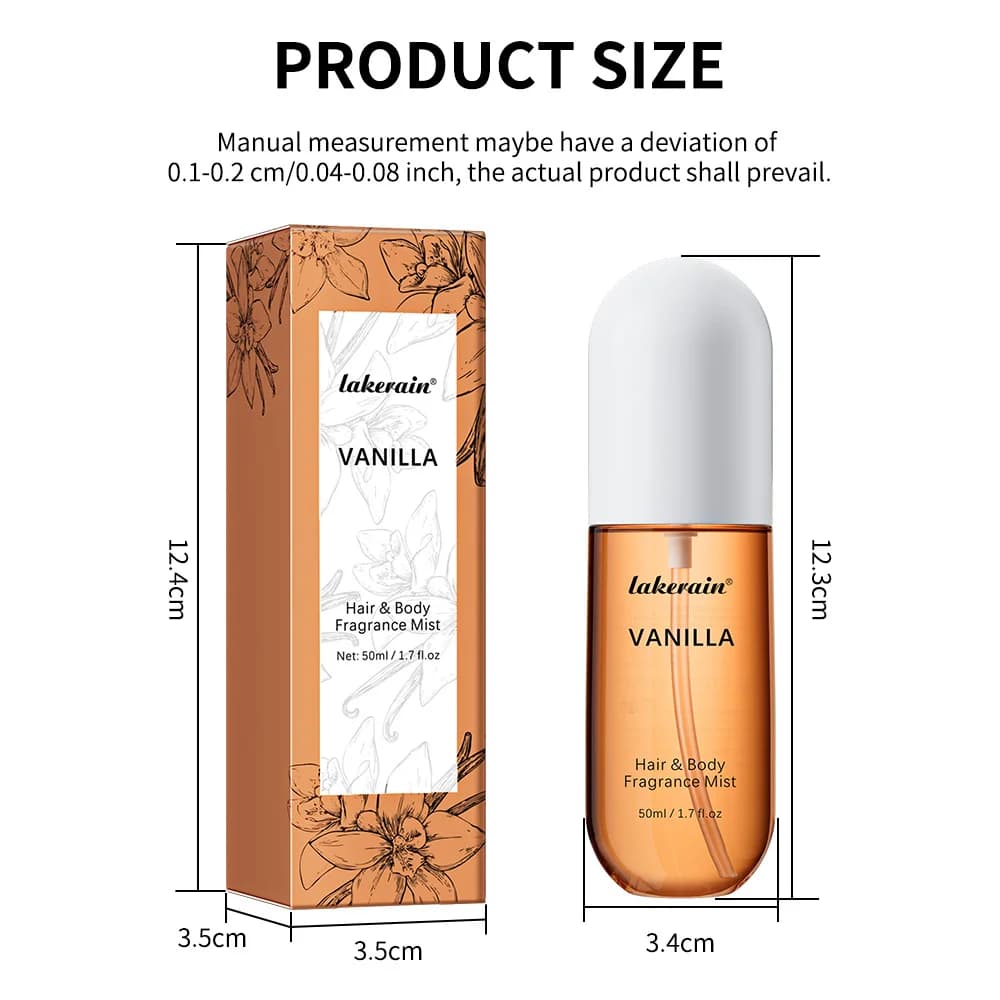 Alcohol-Free Hair and Body Fragrance Mist
