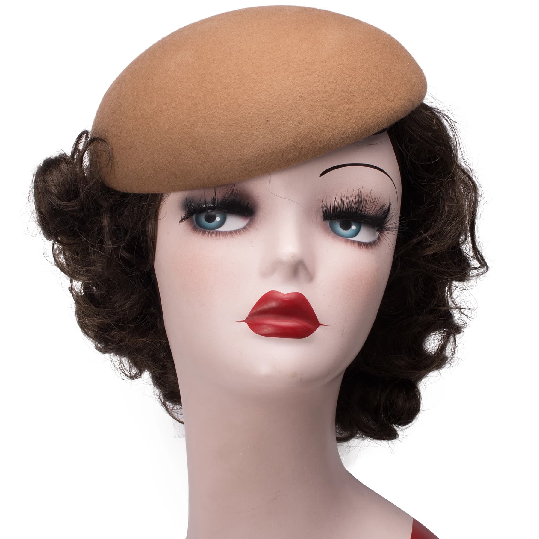 Women's Wool Pillbox Hat