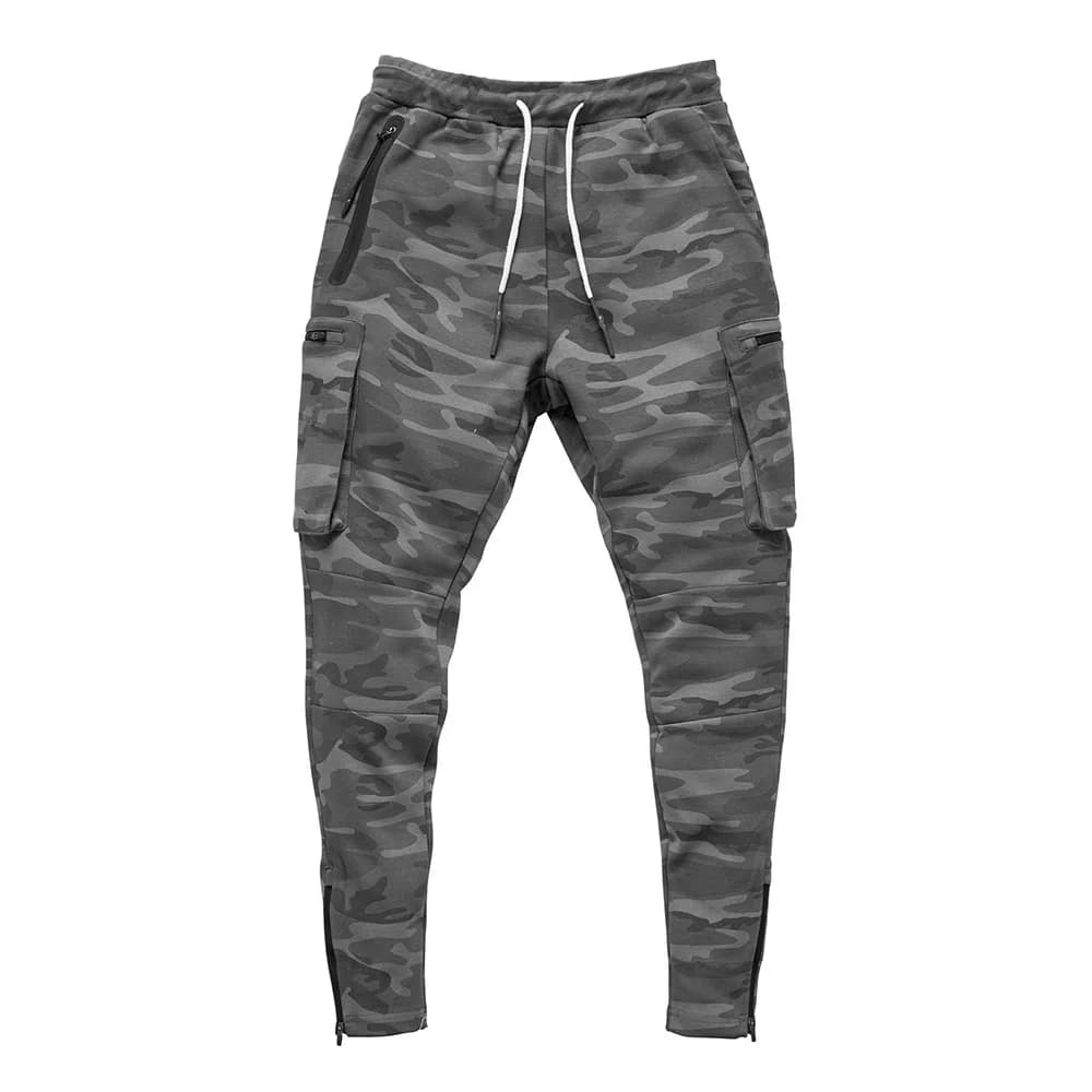 Men's Joggers with Zipper Pockets
