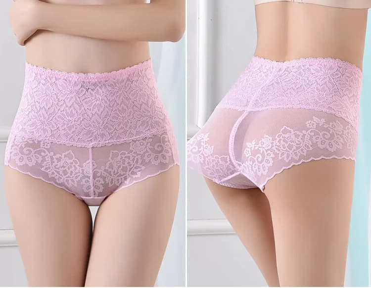 Women's High Waist Lace Panties