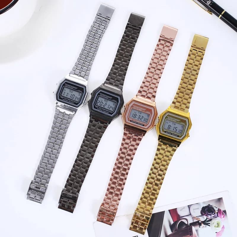 Vintage LED Digital Sports Watch