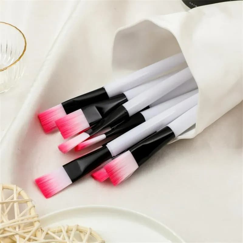 5PCS Soft Cosmetic Makeup Brush DIY Mask Brushes Foundation Skin Face Care Tool Acrylic-Handle Gel Cosmetic Beauty Tools