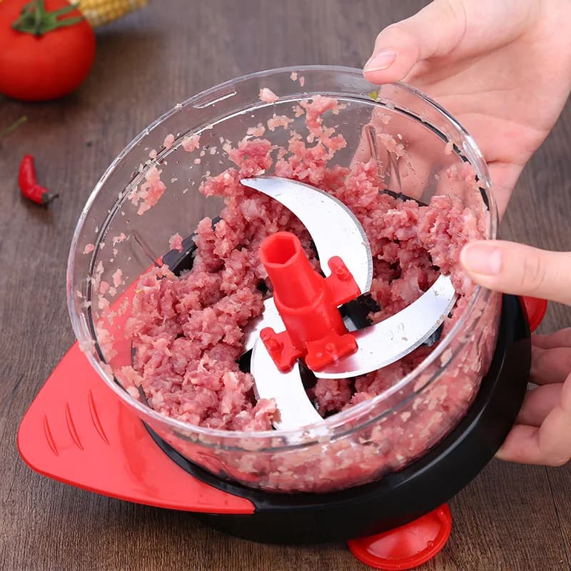 Manual Food Processor and Meat Grinder