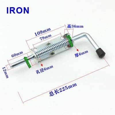 Stainless Steel Heavy Spring Door Bolt
