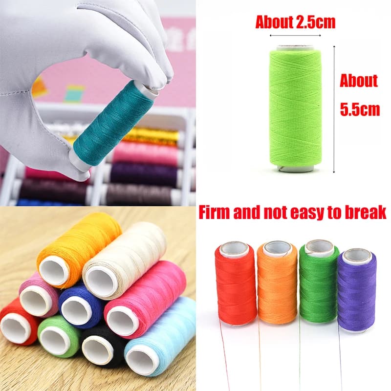 Polyester Sewing Thread Set 39 Colors