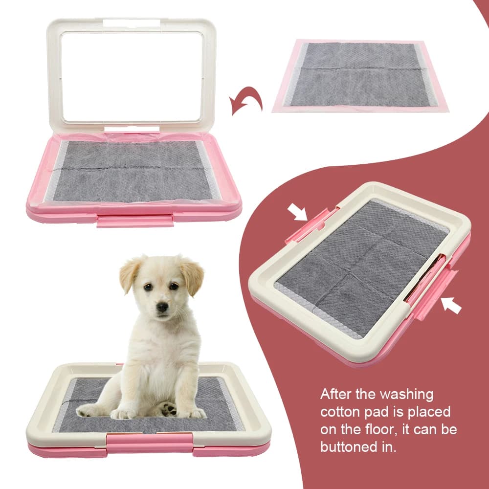 Indoor Dog Potty Training Toilet Tray