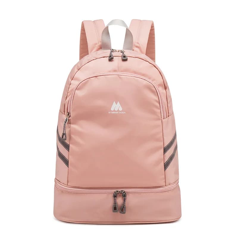Large Capacity Backpack With Shoe Storage