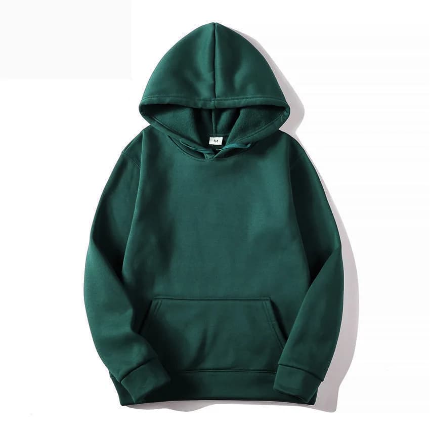 dark green hoodie / XXL