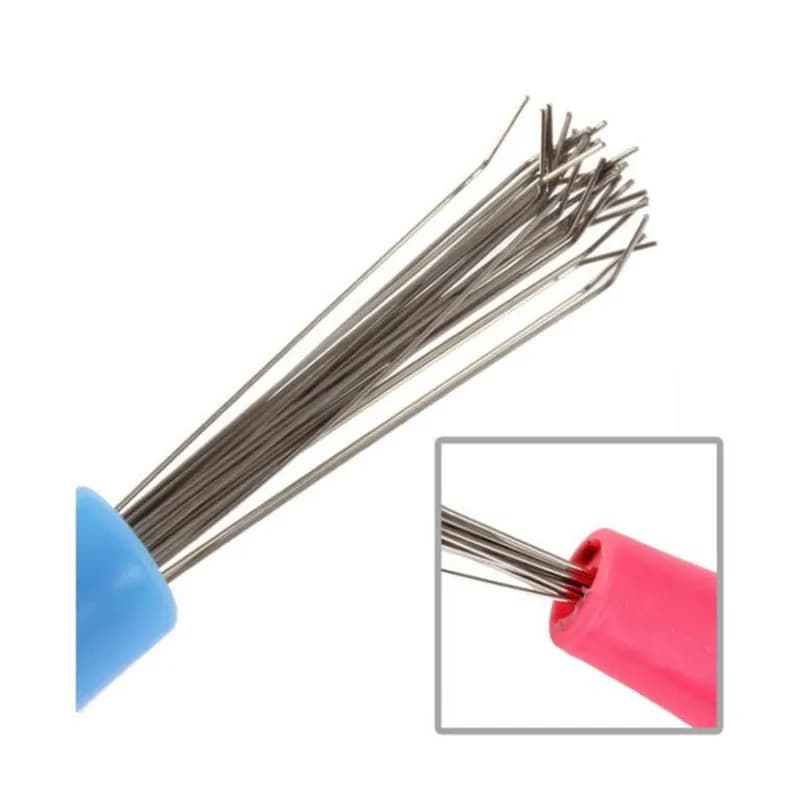 New Mini Hair Brush Combs Cleaner Embedded Tool Plastic Cleaning Remover Handle Tangle Hair Brush Hair Care Salon Styling Tools