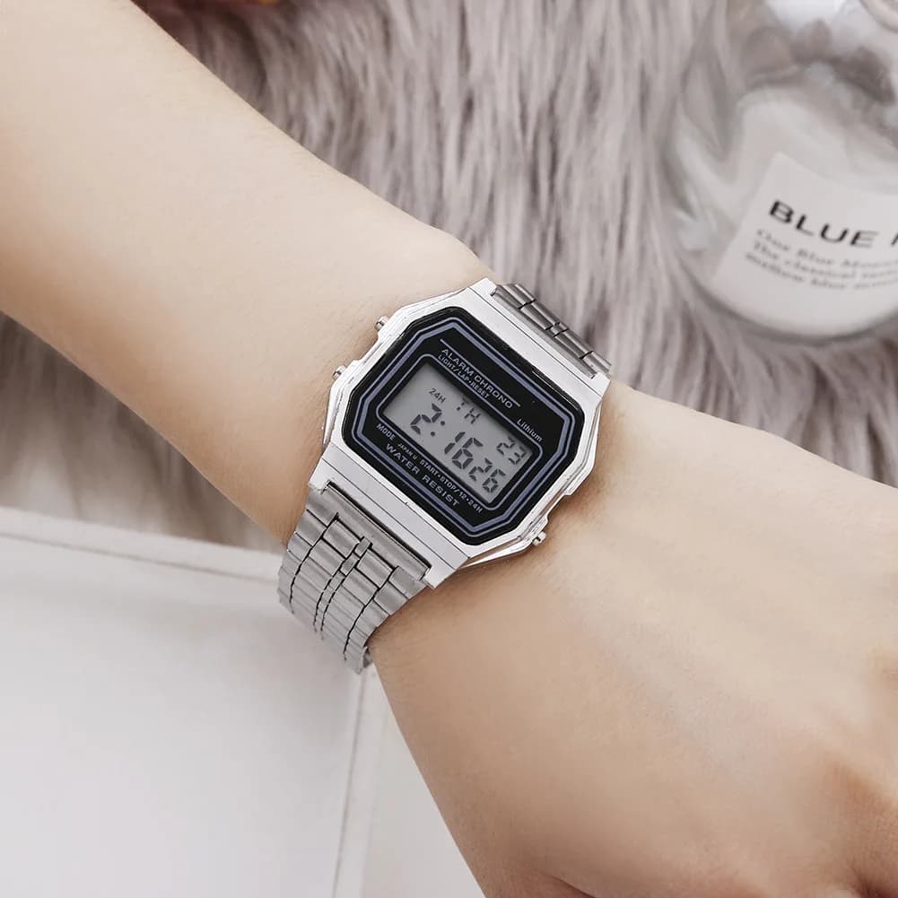 Vintage LED Digital Sports Watch