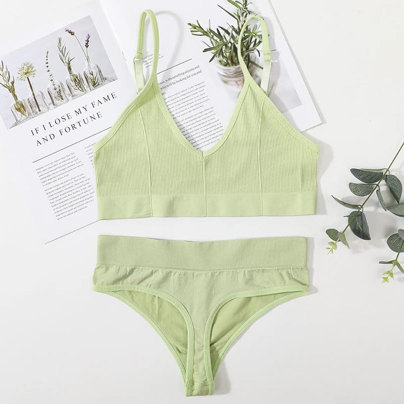 Thong  light green / M