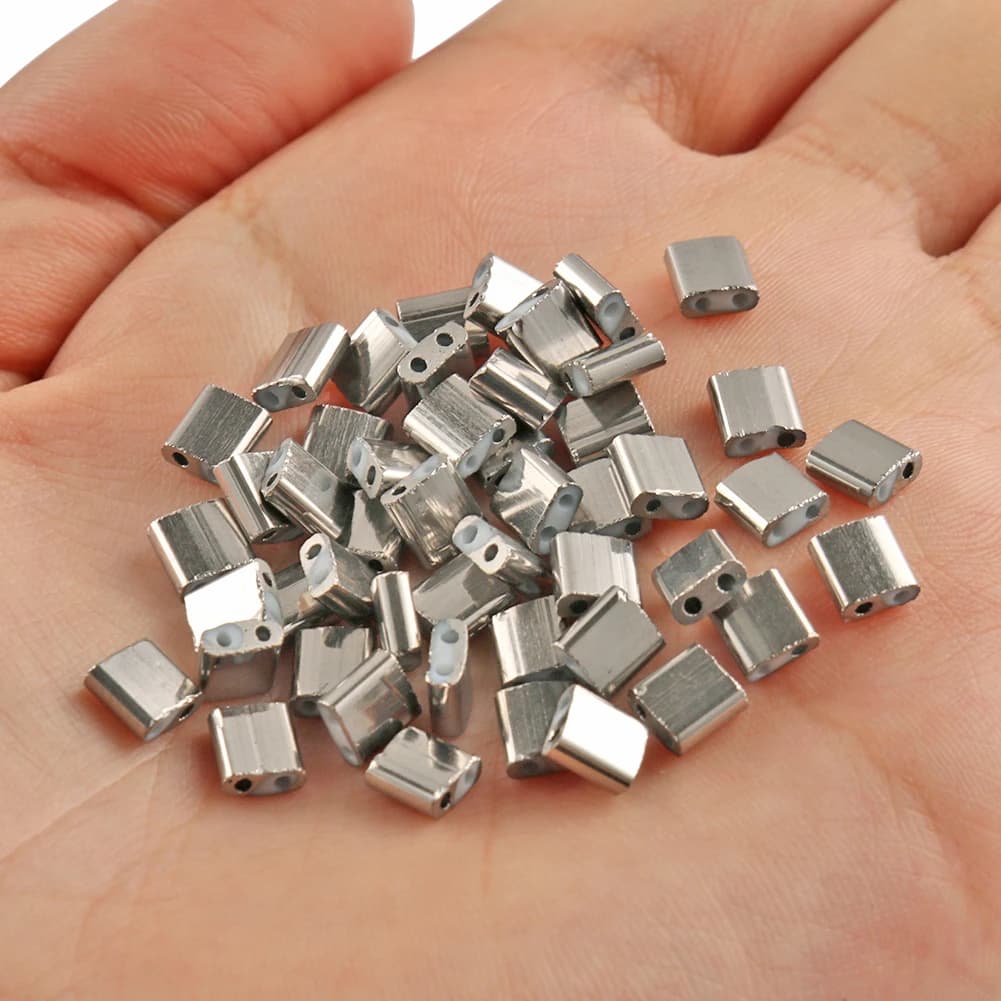 Multicolor Two-Hole Seedbeads for Jewelry