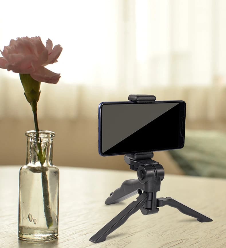 Handheld Phone Tripod Grip Stabilizer Stand