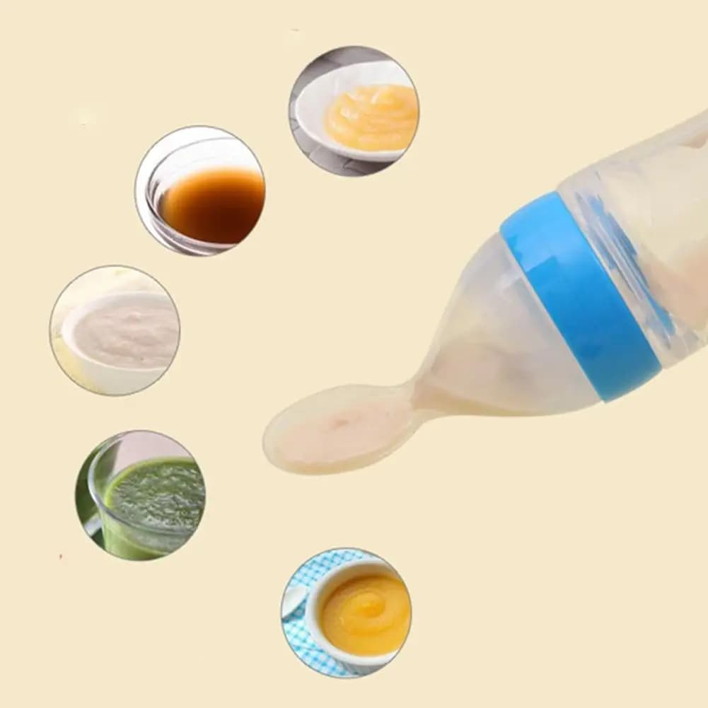 Baby Silicone Spoon Dropper Feeder