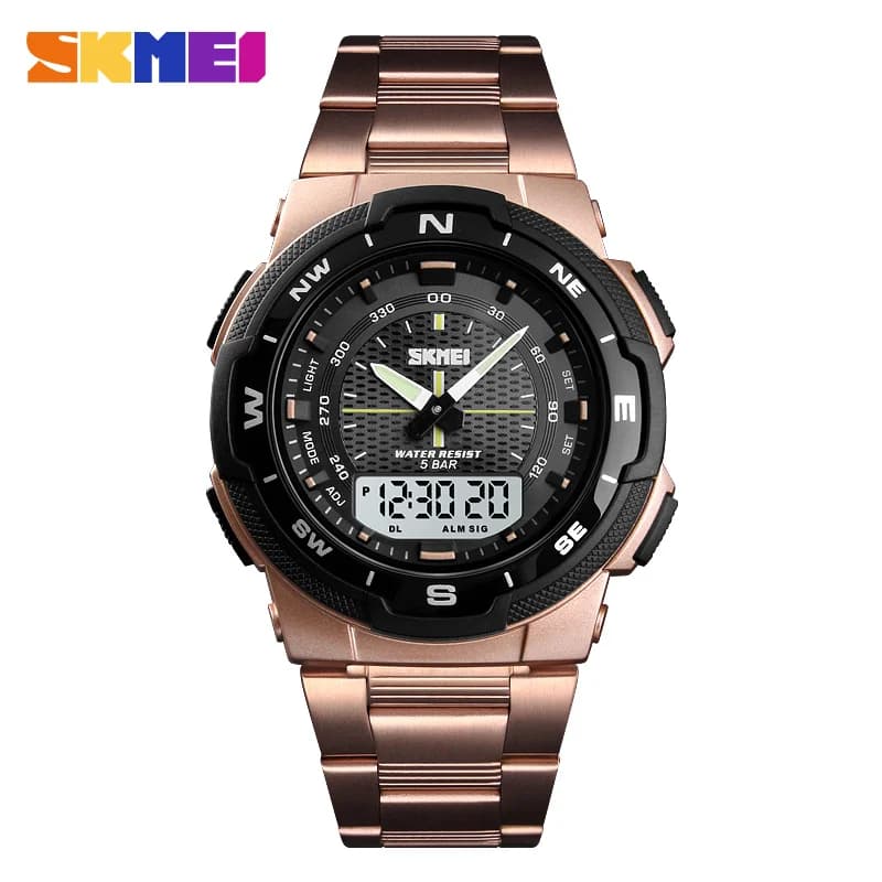 Men's Luxury Waterproof Stainless Steel Quartz Watch
