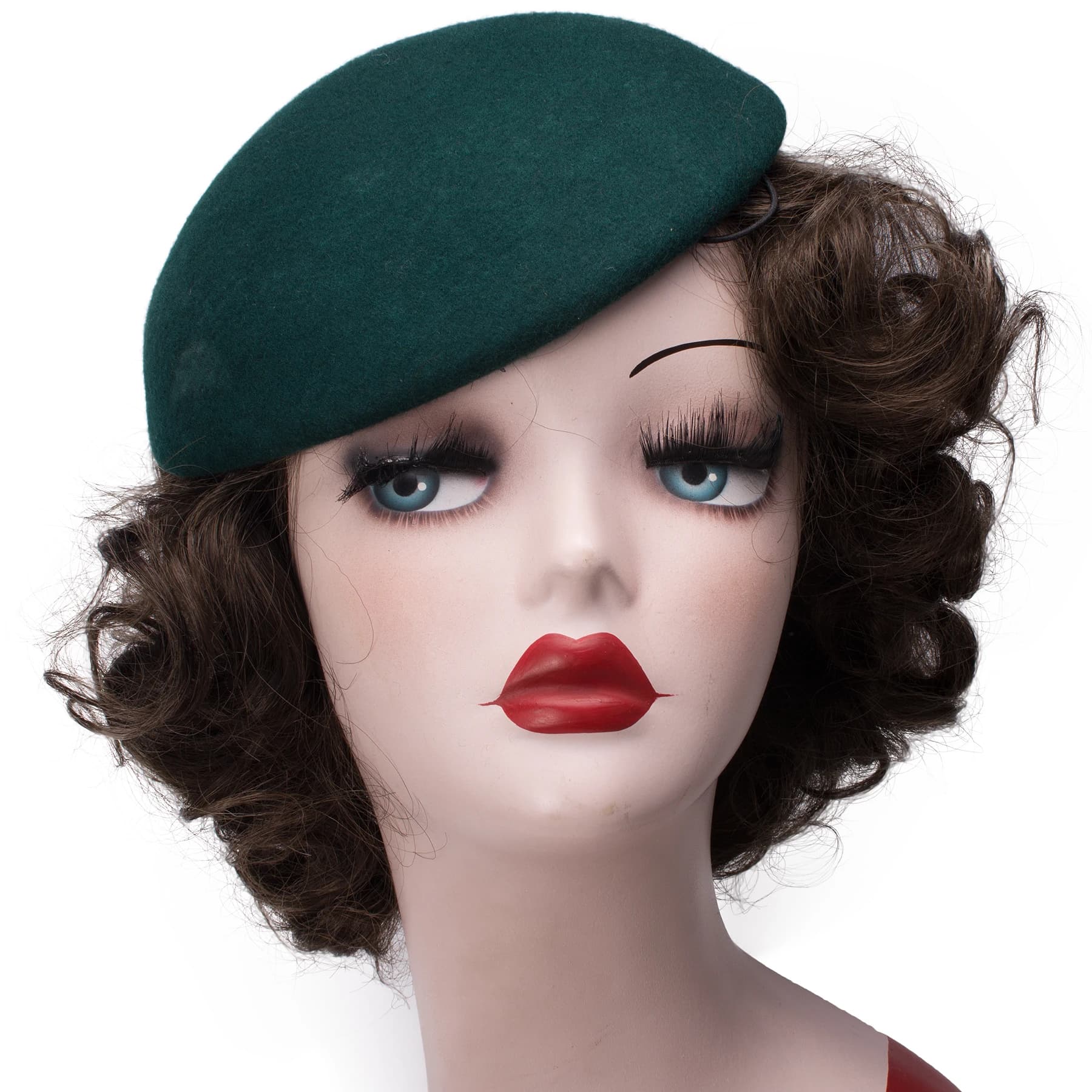 Women's Wool Pillbox Hat