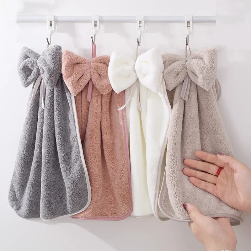 Bow Loop Hand Towel