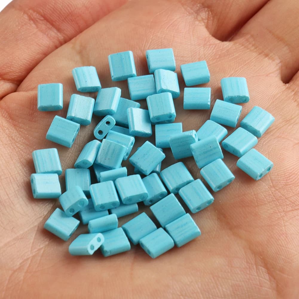 Multicolor Two-Hole Seedbeads for Jewelry