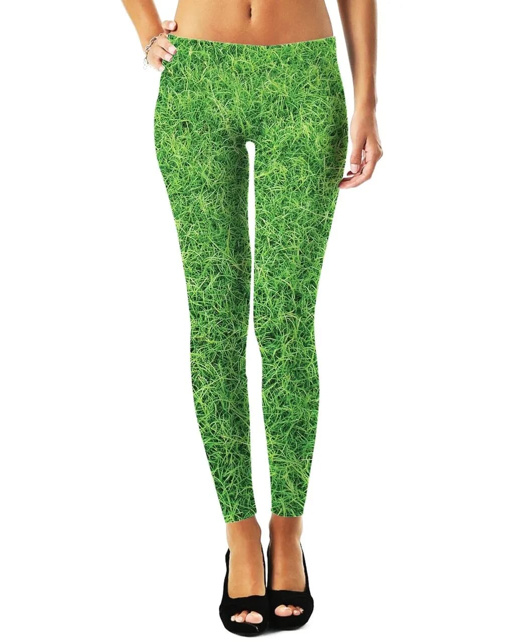 Digital Print Botanical Leggings