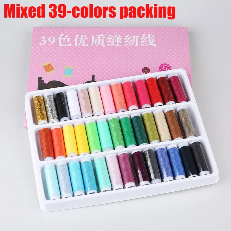 Polyester Sewing Thread Set 39 Colors