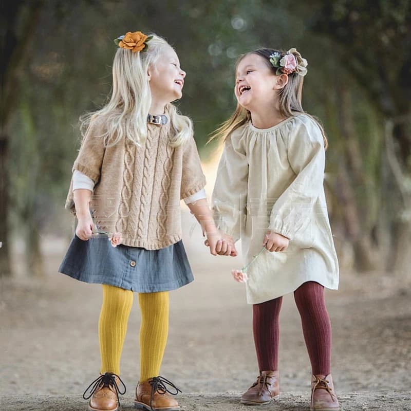 Cotton Blend Tights for Kids