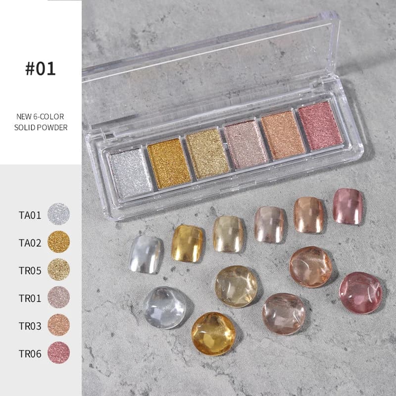 Mirror Powder Nail Art Set