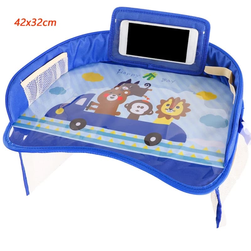 Car Seat Travel Tray Organizer