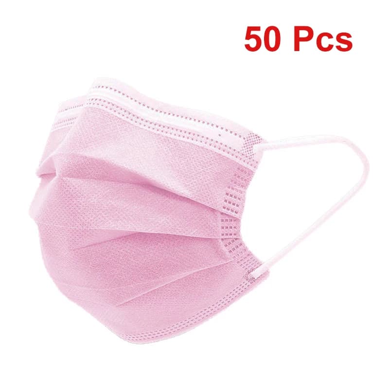 Disposable 3-Layer Face Masks with Earloops