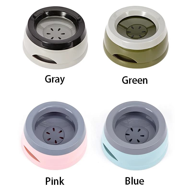 No-Spill Floating Pet Water Bowl