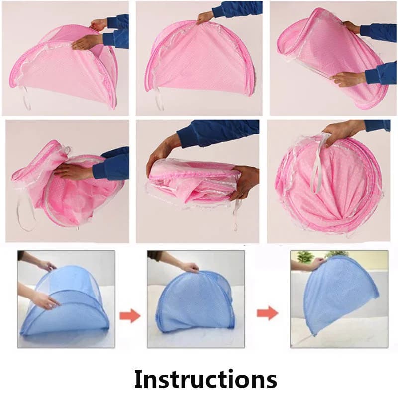 Baby Bedding Crib Netting Folding Baby Mosquito Nets Bed Mattress Pillow 0-3 Years Old Travel Bed Supplies For Baby Bedding