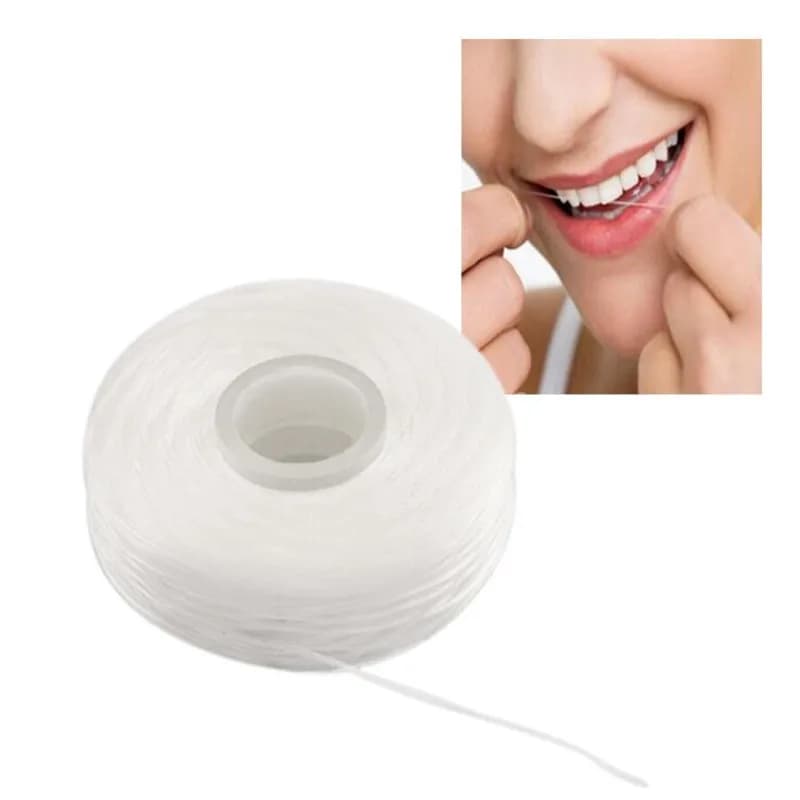 Mint Wax Dental Floss 5 Roll Pack