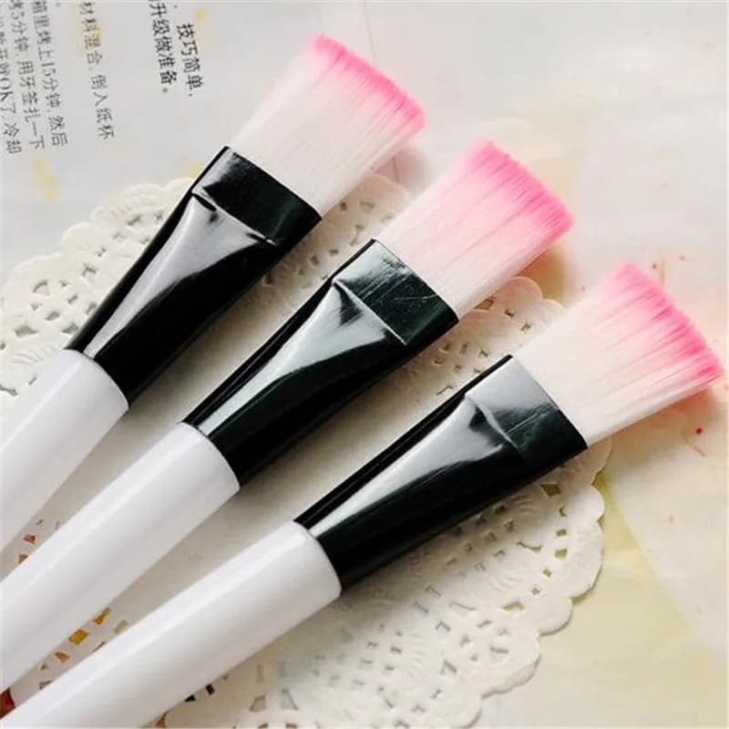 5PCS Soft Cosmetic Makeup Brush DIY Mask Brushes Foundation Skin Face Care Tool Acrylic-Handle Gel Cosmetic Beauty Tools