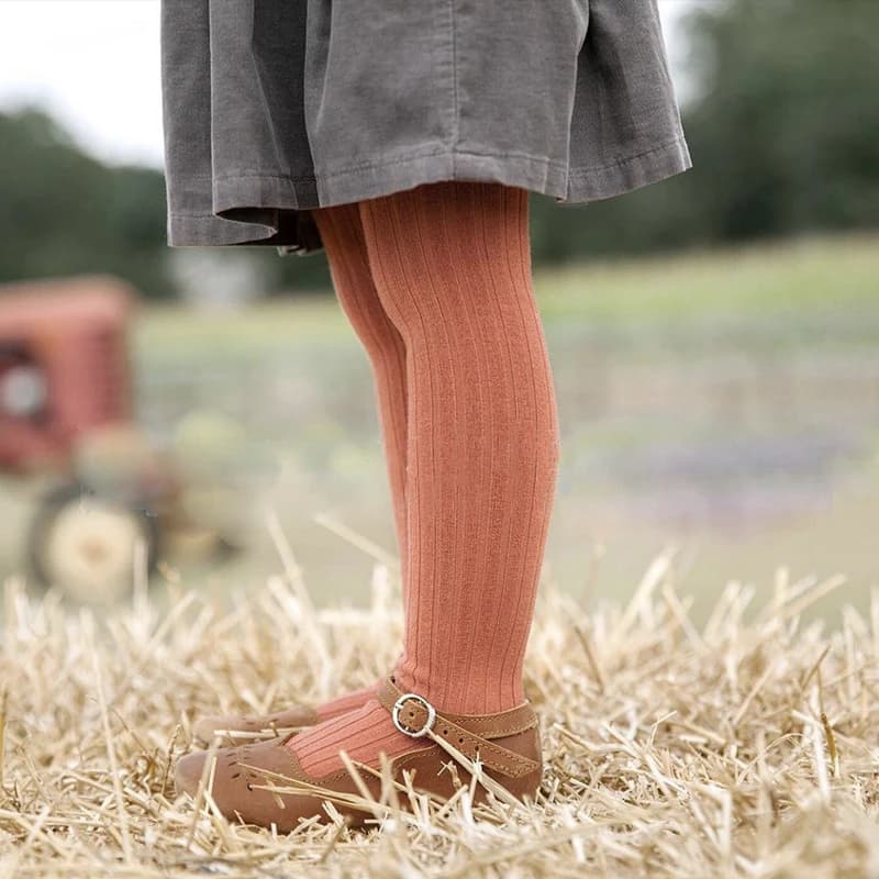 Cotton Blend Tights for Kids