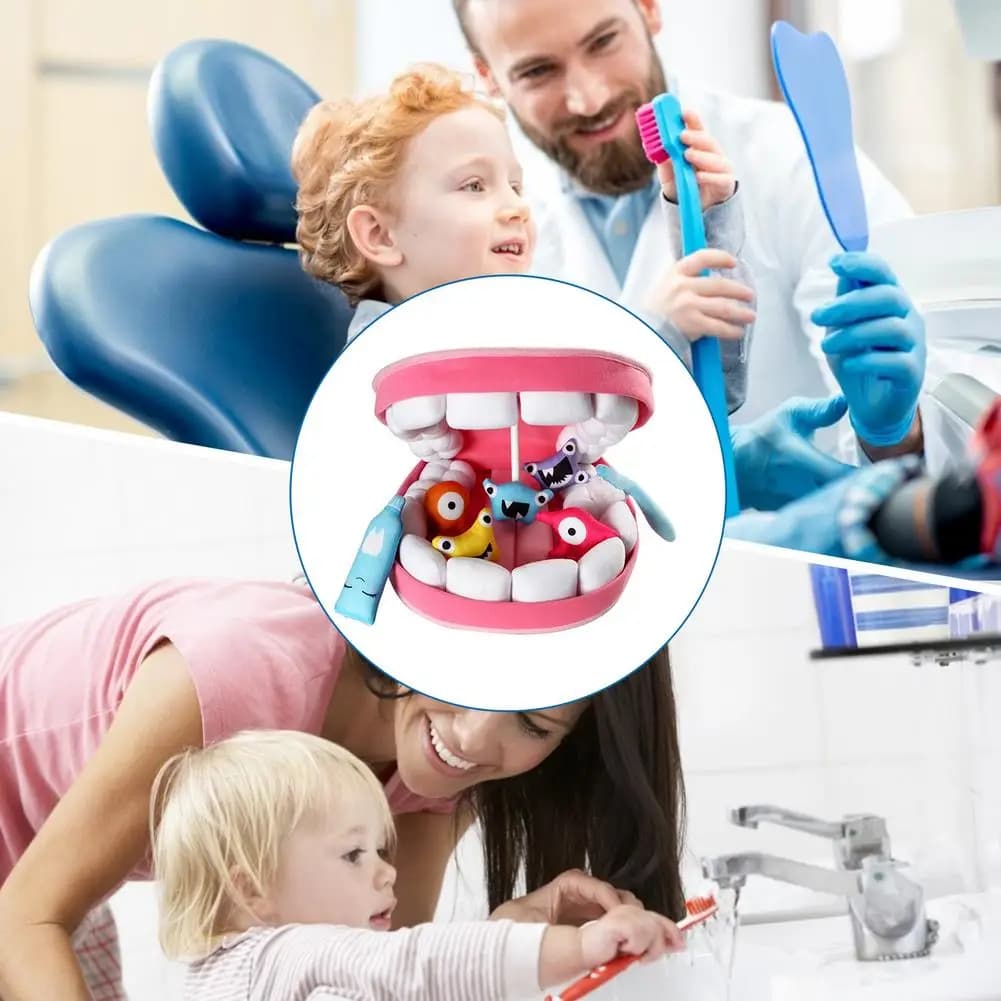 Dental Care Role Play Toy Set for Preschoolers