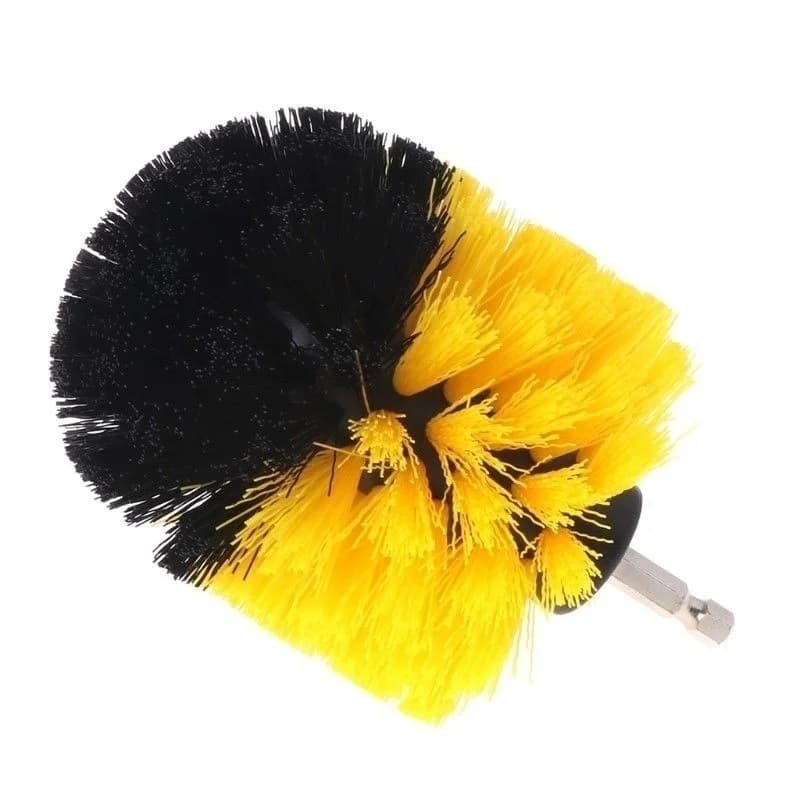 Drill Brush Attachment Set for Tile and Grout